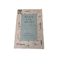 Black Elk Speaks Book Classic Paperback by John G. Neihardt Bison Book 1970 9th