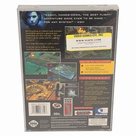 Soviet Strike (Sega Saturn, 1997) Authentic CIB Complete w/ Manual Tested