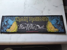 IRON MAIDEN  PATCH Original 1992 Vintage FEAR...