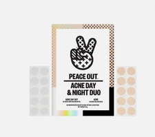 Acne Day & Night Duo, Sheer Hydrocolloid Pimple Patches for Day & Night Duo New