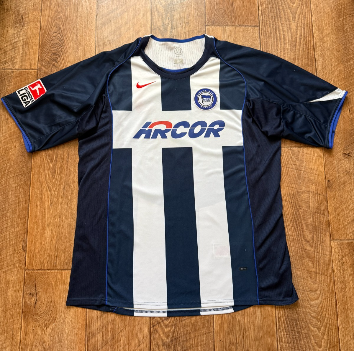 Hertha BSC Berlin 2005 2006 Home Soccer Jersey Football Shirt Nike