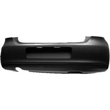 Stoßstange hinten für VW Polo V (6R1, 6C1) 09-22 ohne PDC Auspuffausschnitt grun