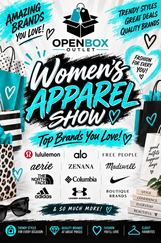 Womens Premium Apparel Items!