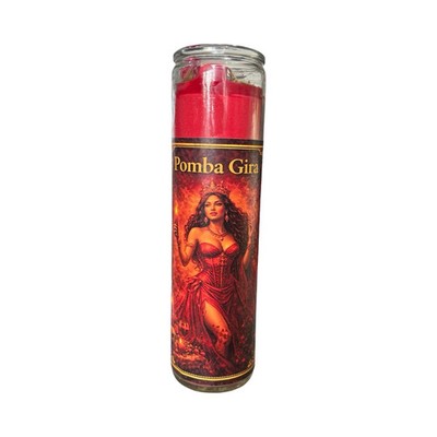 Pomba Gira Love Spell Ritual Candle - Veladora Para Regrese el Ser Amado Amarre
