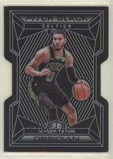 2019 Panini Obsidian Pitch Black Electric Etch Purple 46/50 Jayson Tatum #28 ow1