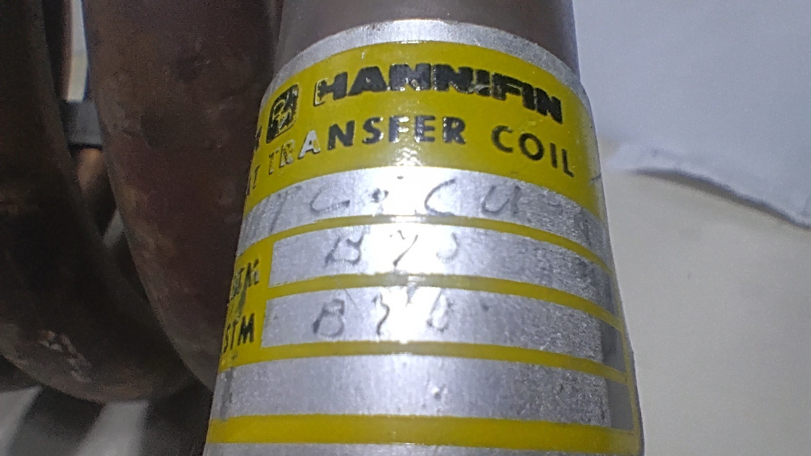Parker Hannifin 1" Copper Dual Heat Transfer Coil DHTC-CU-8 Two Copper Coils