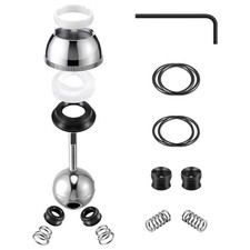 Avenuebool Faucet Repair Kit, Compatible with Delta/Peerless RP44123, Chrome