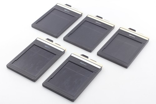 Menge 5 [fast neuwertig] Fidelity Elite 4X5 geschnitten Film Halter Großformat aus Japan - Bild 3 von 8