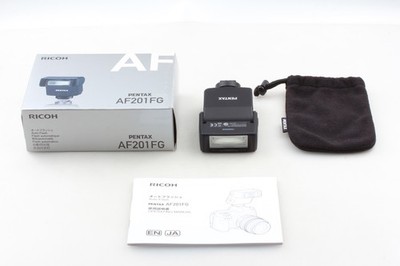 UNUSED in BOX】 Pentax Ricoh AF201FG Auto Flash Camera Strobe TTL
