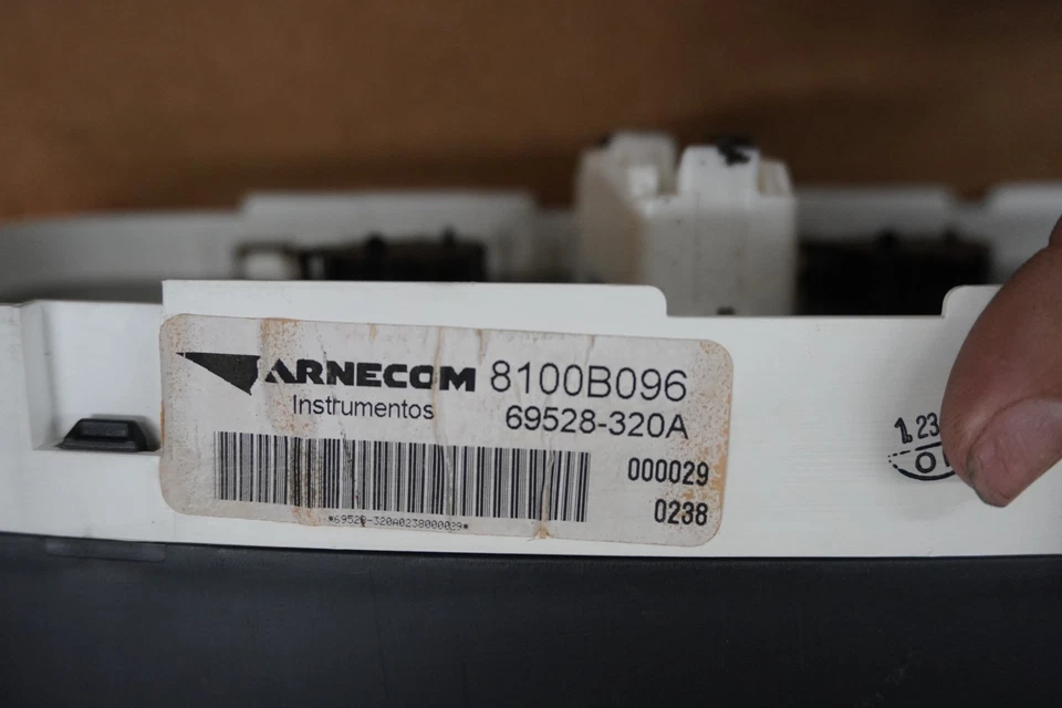 Mitsubishi Galant 2009 2010 2011 2012 velocímetro calibre grupo 81.529 millas Foto 3 de 4