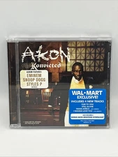 Akon: Konvicted CD (2007) Walmart Exclusive w/ 4 New Tracks Hype Sticker EX