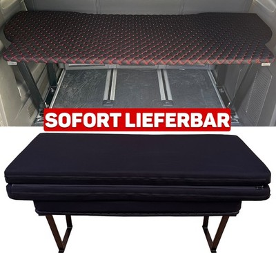 Multiflexboard inkl. Konsolen & Klappmatratze Set für VW T5 T6 T6.1 Multivan