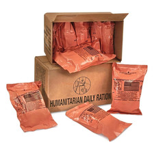 The Wornick Company MRE 1 Case of HDR U.S. Military Surplus Humanitarian Meals R