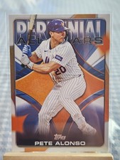 Topps 2026 Perennial All-Stars Pete Alonso #PAS-19 Mets Insert Baseball Card