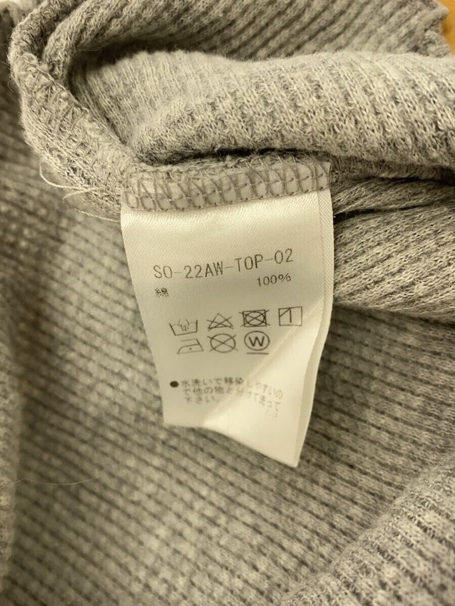 ALTRA T shirt manica lunga SOLOV cotone GRIGIO so 22aw top 02