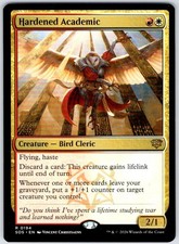 Hardened Academic 194 Rare Secrets of Strixhaven MTG Near Mint