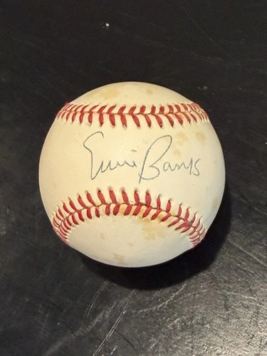 Ernie Banks Signed Baseball with Upper Deck COA
