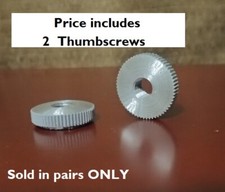 RCA 77-DX 77-D Reproduction Thumbscrews Plastic 3D printed PLA Large Diameter