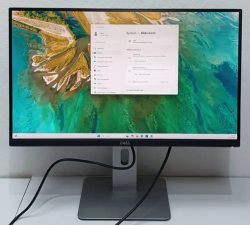 DELL U2515H 25 Zoll UltraSharp PC Monitor HDMI QHD 2560 x 1440 60Hz IPS Bild