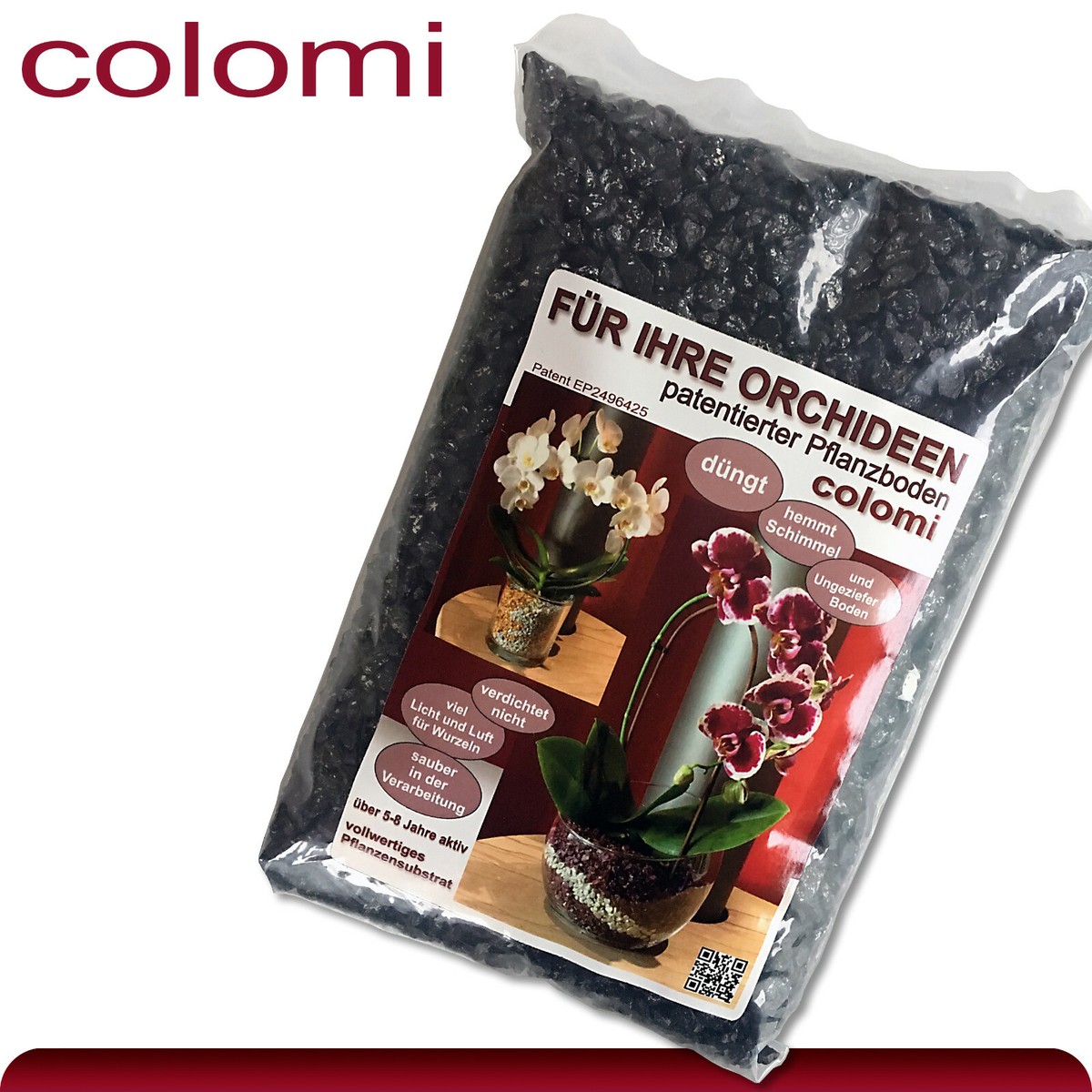 Colomi Orchideengranulat Farbig 1 Liter – 4-8 Mm, Hemmt Schimmel, Düngt 5 Jahre, Patentiert Colomi Orchideengranulat Farbig 1 Liter – 4-8 Mm, Hemmt Schimmel, Düngt 5 Jahre, Patentiert