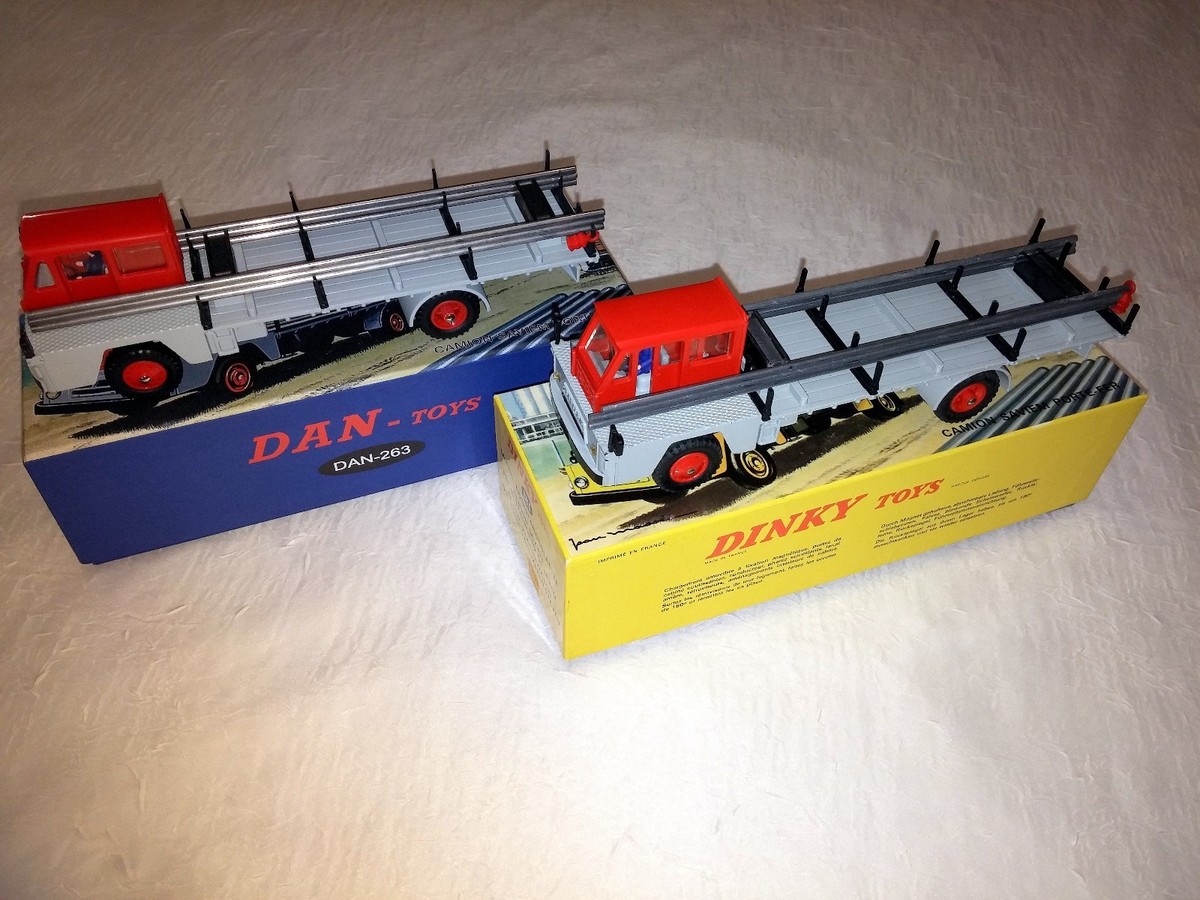 Miniature 1/43 Dan Toys – Porte-Fer – Jouet Ancien Style Dinky Toys