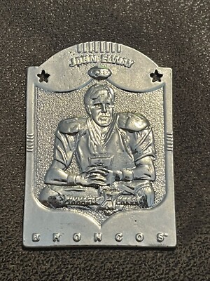 1997 Pinnacle XPress Metal Works JOHN ELWAY Silver #9 (Serial #d /400)