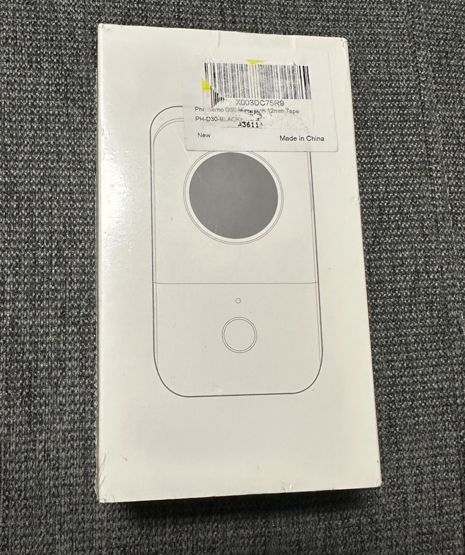 Phomemo D30 Bluetooth Thermal Label Maker Wireless Mini Portable Printer-image