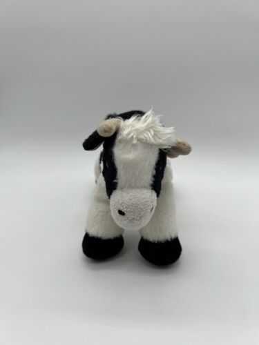 AURORA FLOPSIES MINI MOO the COW Stuffed Animal Plush 7" - Picture 2 of 8