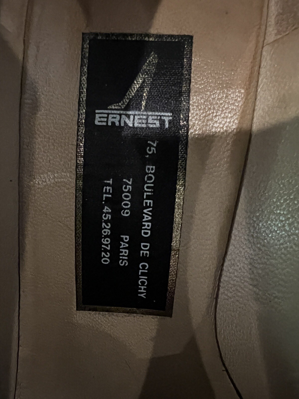 Ernest Brown Suede Patchwork Flower Snakeskin Sty… - image 6