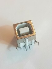 Connecteur USB 2.0 type B femelle  souder traversant 4 embase imprimante