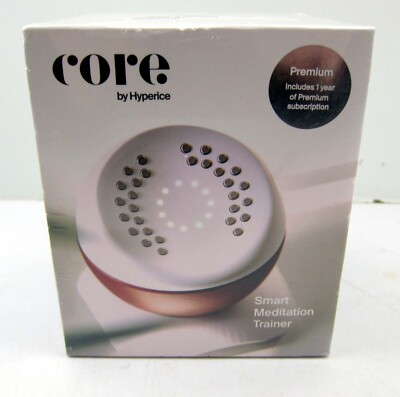 Hyperice Core Premium Smart Meditation Trainer Stress Relief Anxiety Sealed NEW