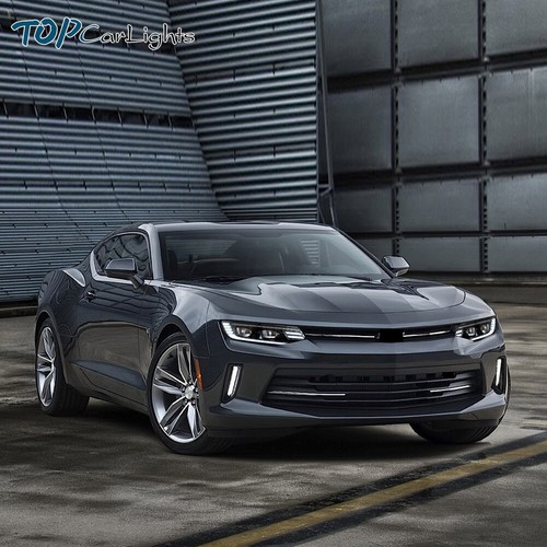 VLAND LED Headlights + Smoked Tail Lights For Chevrolet Chevy Camaro 2016-2018 - Foto 10 di 22