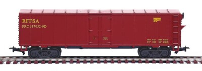 NEW! Set of 4 RFFSA closed goods wagons/cars HO Frateschi EXCLUSIVE!