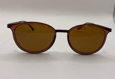 ISAAC MIZRAHI EYEGLASSES FRAMES ONLY IM30001 TRANSPARENT BROWN 50-18-135