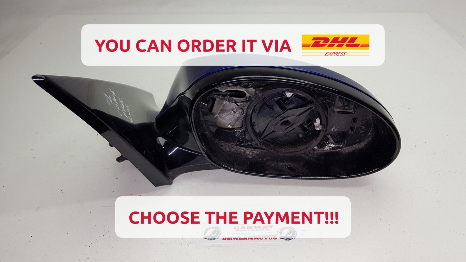 ✓✓✓BMW 3 SERIES E90 E91 RIGHT SHADOWLINE EXTERIOR MIRROR 