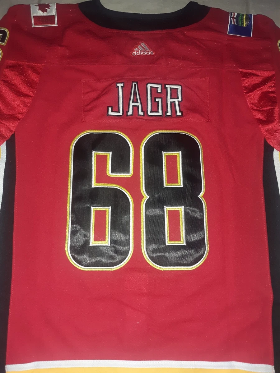 jagr flames jersey