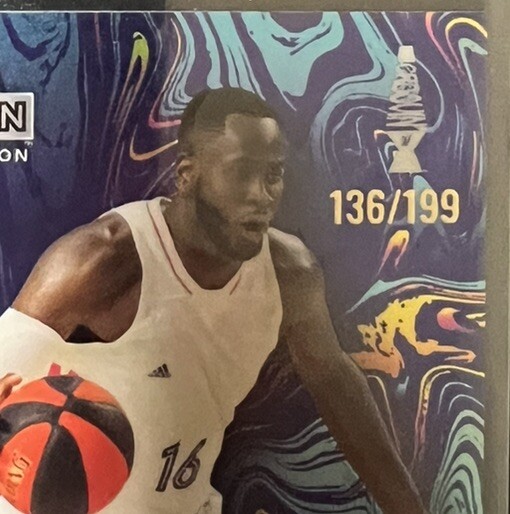 2021-22 Wild Card Alumination Yellow Groovin 136/199 Usman Garuba