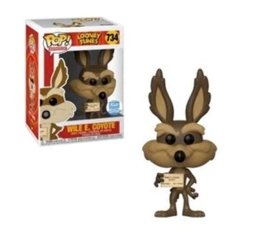 Funko POP! Animation: Looney Tunes - Wile E. Coyote #734 W/ Protector Sleeve