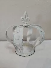 8" Tall Metal Crown Decoration Princess Theme