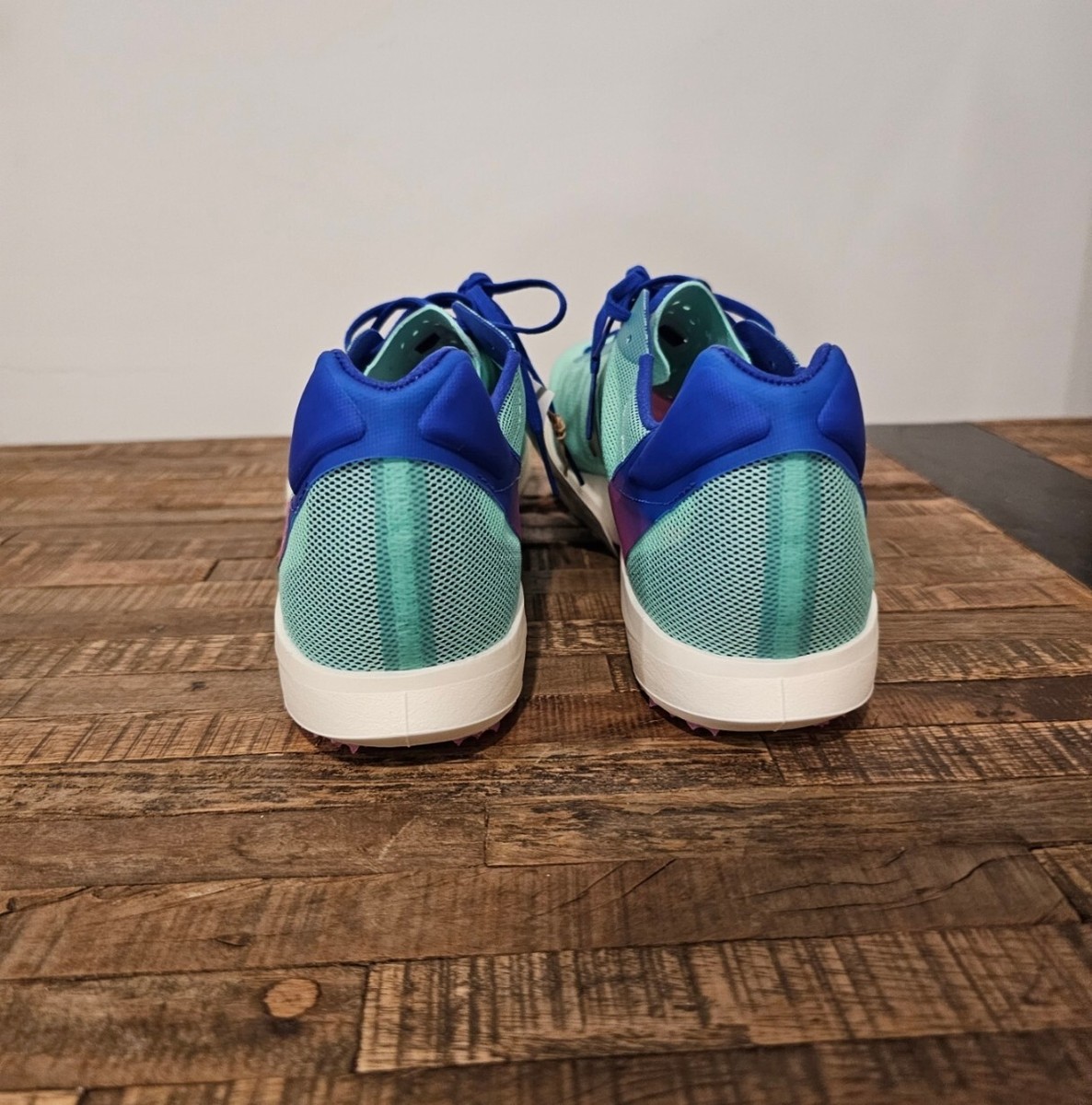 Size 12.5 - adidas Adizero Avanti TYO Pulse Mint Lucid Blue | eBay