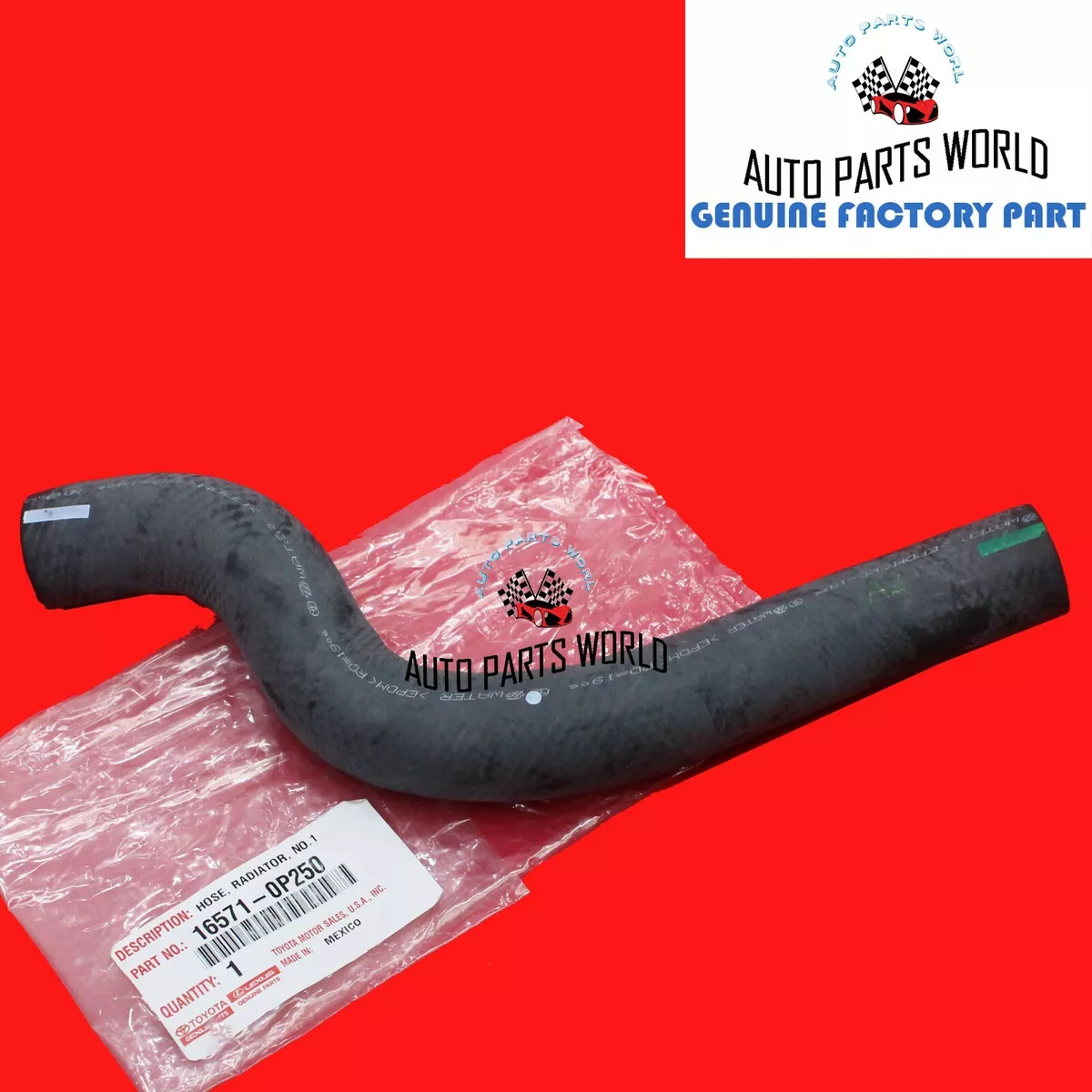GENUINE TOYOTA AVALON ES350 CAMRY 3.5L UPPER RADIATOR COOLANT HOSE 