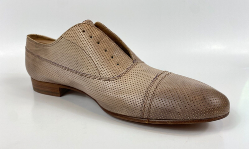 Zapatos de cuero Maison Martin Margiela Paris con puntera Hechos en Italia Talla EU 44 US 11 - Imagen 20 de 20