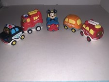 Vtech Go Go Smart Wheels Interactive Vehicles Lights  Sounds Cars Lot of 5 HS 