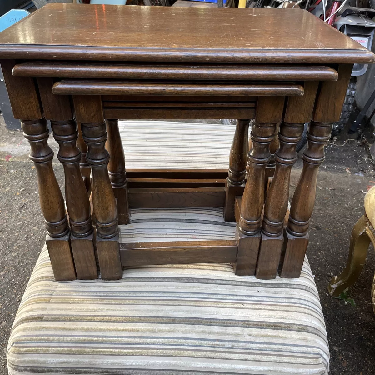 Old charm nest of cheap tables