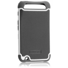 New OEM Ballistic Shell Gel Case for Motorola Atrix HD Grey/White (SG0931-M385)