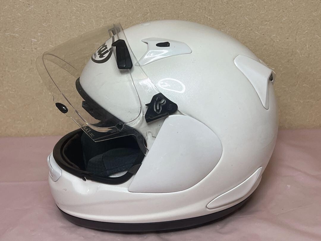 ❤️美品❤️Arai/Astro/IQ❤️フルフェイス❤️L/59~60cm Arai full-face helmet Astro IQ. Color: White Size: 59-60cm