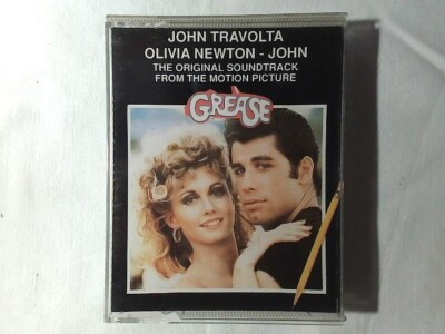 SOUNDTRACK Grease 2mc Kassetten K7 ITALY OLIVIA NEWTON-JOHN NEUWERTIG!!!