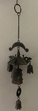 Chinese Long Baota  dragon pagoda protection talisman wind chime