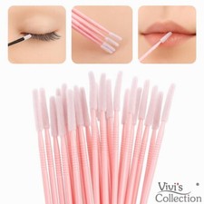 Micro Brush Applicator Disposable Lash Lip Long Tip Eyelash Extension Wands Swab