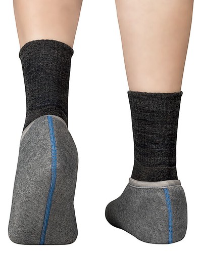 DESERMO 2er Set Stiefelsocken für Gummistiefel Weiche Einziehsocken Nässeschutz - Bild 4 von 10